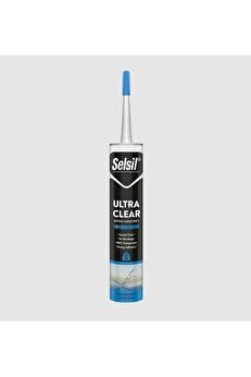 Ethab Ti̇caret Selsi̇l Ultra Clear Şeffaf Montaj Yapıştırıcı 290 Ml