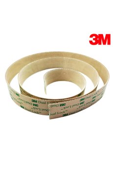 Evimdeyokyok Sj4570 Şeffaf Cırt Dual Lock Yapışkanlı Cırt 1000 Kez Açılıp Kapanabilir 25Mm X 75Cm Tdrtr