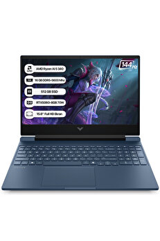 HP Victus CJ6L4EA AMD Ryzen AI 5 340 16GB 512GB SSD RTX5060-8GB Freedos 15.6" FHD 144Hz Notebook