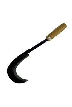 Evimdeyokyok Sürmene Kırmızı Plastik Saplı Orak 43 Cm - Buğday Hasadı