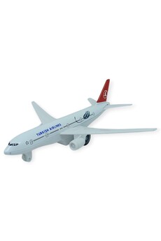 Ethab Ti̇caret Çek Bırak Metal Yolcu Uçağı - 15 Cm - Küçük Boy
