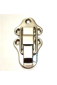 Evimdeyokyok Sandık, Kutu Klipsi, Ön Kilidi - 72X40Mm, Nikel, 1 Adet
