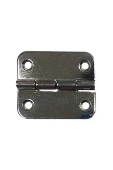 Evimdeyokyok Havşalı Menteşe - Büyük, 25X30Mm, Nikel, 1 Adet