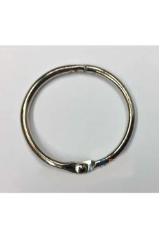 Evimdeyokyok Kilitli Yuvarlak Halka, 2,5Cm - 100 Adet