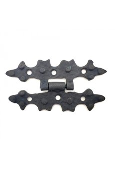 Evimdeyokyok Antika Tarz Dekoratif Pirinç Yıldız Menteşe - 84X44 Mm, Oksit