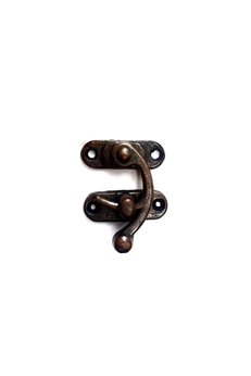 Evimdeyokyok Yay Gözü, Ahşap Kutu Klipsi - Minik 20X24 Mm, Antik, 100 Adet