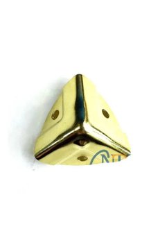 Evimdeyokyok Dekoratif, Kutu, Sandık Köşesi - 35X22 Mm, Küçük, Sarı, 100 Adet