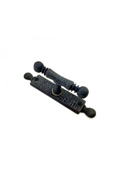 Evimdeyokyok Antika Tarz Dekoratif Pirinç Misket Pencere Kolu - 165X32 Mm, Oksit