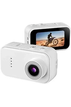 Evimdeyokyok F2 2K 1080P Parmak Kamera 130° Geniş Açı Ips Ekranlı 25G Mini Taşınabilir Cep Kamerası Beyaz