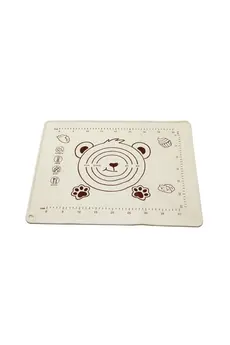 Go İthalat Di̇kdörtgen 40X50Cm Renkli̇ Si̇li̇kon Hamur Matı Ölçek Çi̇zi̇mli̇ 240Gr
