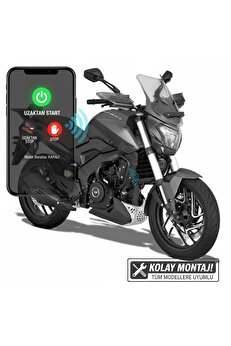 Alkan Motorsi̇klet Alarm Seti̇ 120Db Uzaktan Çalıştırma Anti̇-Hırsızlık