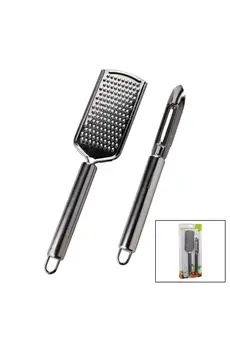 Go İthalat 2 Parça Set Metal Rende - Soyacak - Oyacak Seti̇