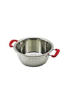 Go İthalat 24Cm Plasti̇k Kulplu Çeli̇k Sepet Metal Süzgeç