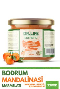 Aleyna Baharat Bodrum Mandalinası Marmelatı - Zerdeçal, Zencefil & C Vitamini Destekli 220 Gr