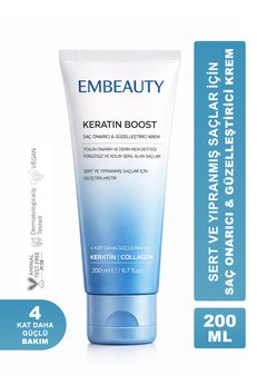 Embeauty Keratin Boost Onarıcı Dolgunlaştırıcı Saç Bakım Kremi 200 ml