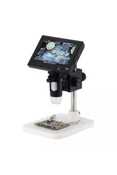 Evimdeyokyok 1000X 2.0Mp Usb Dijital Elektronik Mikroskop 8 Lcd Ekran Vga Büyüteç Dm4S