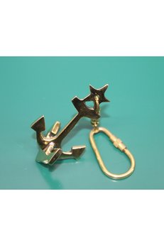 Evimdeyokyok Çapalı Pirinç Anahtarlık 2475B