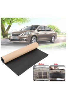 Evimdeyokyok Oto Araç Karavan Ev Kaput Ses Yalıtım Süngeri Yapışkanlı Alev Almaz 9Mm 100X150Cm