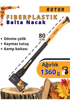 Rotor Ax 601 Fiber Plastik Saplı Balta 1360 gr