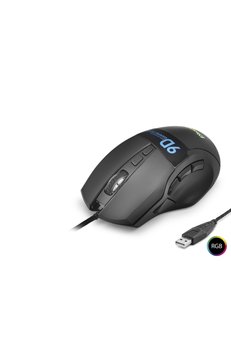 Evimdeyokyok X10 Mouse 12800 Dpi 9 Tuş Makro 1000 Hz Rgb - Siyah