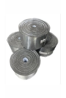 Evimdeyokyok Kauçuk Bant Oto Ses Yalıtımı 6Mm Alüminyum Folyolu 20 Cm X 10 Metre