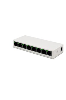 Evimdeyokyok Ethernet Switch 8 Port 10/100 Mbps - Beyaz Lv-Sw08