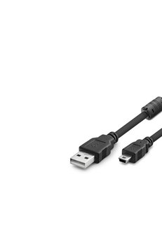 Evimdeyokyok Usb Mini V3/5Pın To Usb Kablo 5M Siyah Hdx7520
