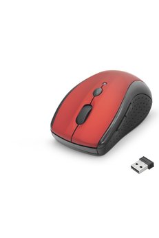 Evimdeyokyok Kablosuz Mouse 800/1600 Dpi - Kırmızı Siyah Hdx3405R