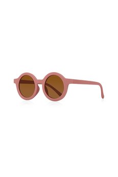 Evimdeyokyok 3-8 Yaş Cool Çocuk Güneş Gözlüğü 400 Uv Koruma Mat Gül Kurusu