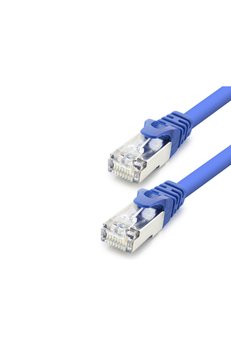 Evimdeyokyok Cat7 Ethernet Patch Kablosu 10 Gbps 600 Mhz 1 M - Mavi Hdx5099