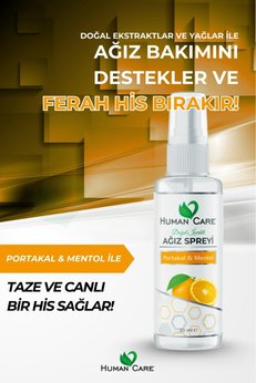 Aleyna Baharat Ağız Spreyi - Portakal & Mentol - Doğal İçerikli Ağız Kokusu Önleyici