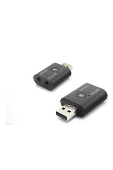 Evimdeyokyok Usb Bluetooth Ses Verici + Alıcı Adaptör 2 In 1 - Siyah Hd9006