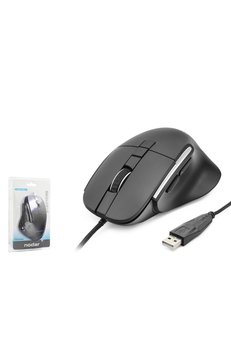 Evimdeyokyok 7D Ergonomik Kablolu Ofis Mouse 3600 Dpi - Siyah Nd1209B