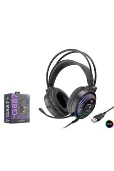 Evimdeyokyok Kulaklik Usb Rgb 7.1 - Siyah G887