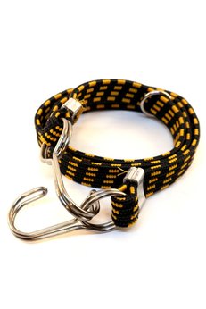 Alkan Mb Bagaj Lastiği Sarı Kalın Çelik Kancalı 15Mmx5Mmx100Cm