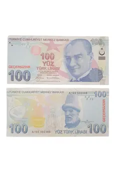 İRHANLAR Geçersiz Şaka Düğün Parası 100 TL SahPara 100 Adet Oyun Parası Dış Çekimlere Özel 1 Deste