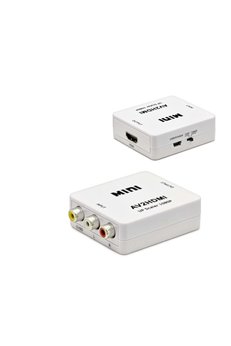 Evimdeyokyok Dişi To Hdmi Dişi Görüntü Dönüştürücü 1080P Full Hd - Beyaz Hdx1282