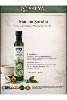 Aleyna Baharat Matcha Şurubu Matcha Detox