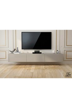 SEMİH MOBİLYA Modern Mdf Duvara Monte 180 cm Kumtaşı TV Ünitesi – Minimalist Şık Tasarım
