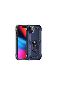 Evimdeyokyok Apple İphone 14 Plus Kılıf Sofya Yüzüklü Silikon Kapak - Lacivert