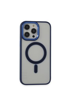 Evimdeyokyok Apple İphone 15 Pro Max Kılıf Room Magneticsafe Silikon - Lacivert