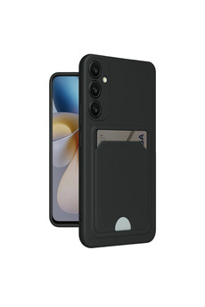 Evimdeyokyok Samsung Galaxy M15 Kelvin Kartvizitli Silikon - Siyah