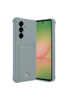 Evimdeyokyok Samsung Galaxy A36 Kılıf Kelvin Kartvizitli Silikon - Açık Yeşil