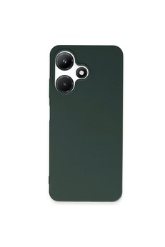 Evimdeyokyok İnfinix Hot 30İ Kılıf First Silikon - Koyu Yeşil