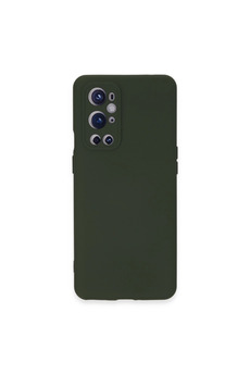 Evimdeyokyok One Plus 9 Pro Kılıf Nano İçi Kadife Silikon - Koyu Yeşil