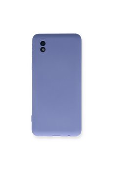 Evimdeyokyok Samsung Galaxy A01 Core Kılıf Nano İçi Kadife Silikon - Lila