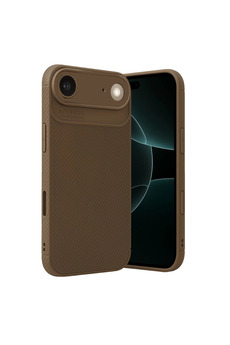 Evimdeyokyok Apple İphone 17 Air Auto Focus Karbon Kapak - Kahverengi