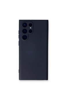 Evimdeyokyok Samsung Galaxy S24 Ultra Kılıf Nano İçi Kadife Silikon - Lacivert