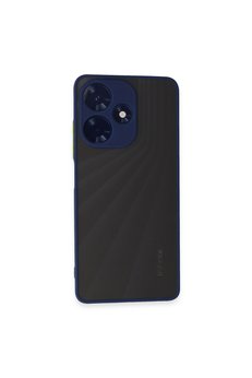 Evimdeyokyok İnfinix Hot 30 4G Kılıf Montreal Silikon Kapak - Lacivert