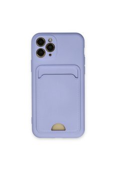 Evimdeyokyok Apple İphone 11 Pro Kılıf Kelvin Kartvizitli Silikon - Lila